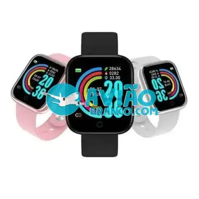 Relogio Inteligente Smartwatch D20 Bluetooth para IOS e Android Fornecedor Atacado Caixa Fechada