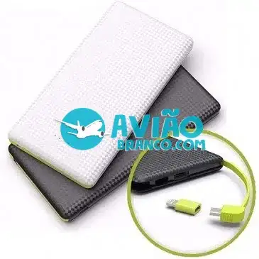 Power Bank Universal 5.000 Mah Compatível Android e IPhone Fornecedor Atacado Caixa Fechada