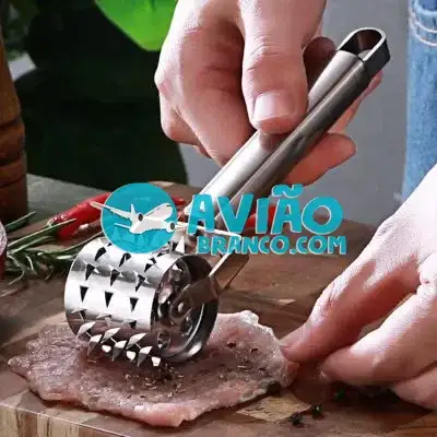 Amaciador Triturador de Carne Bife em Aço Inox Fornecedor Atacado Caixa Fechada