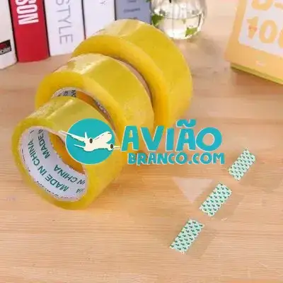 Fita Adesiva Larga Transparente – Atacado Fornecedor Atacado Caixa Fechada