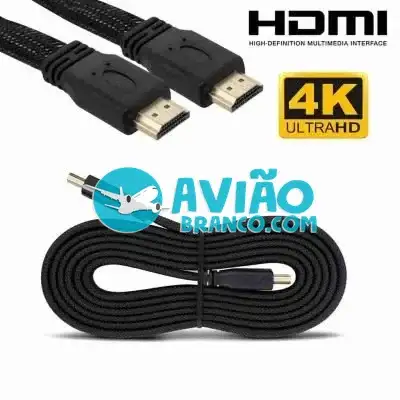 Cabo HDMI 10 Metros – 4k Ultra HD 3D – Alta Velocidade Fornecedor Atacado Caixa Fechada
