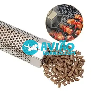 Defumador Para Churrasqueira Em Caixa Inox Smoke Box Fornecedor Atacado Caixa Fechada