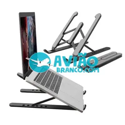 Base Suporte de Mesa Para Notebook Regulável Home Office Fornecedor Atacado Caixa Fechada
