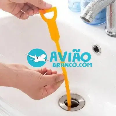 Desentupidor Coletor de Cabelos Pia Ralos Lavabos Hair Cleaner Fornecedor Atacado Caixa Fechada