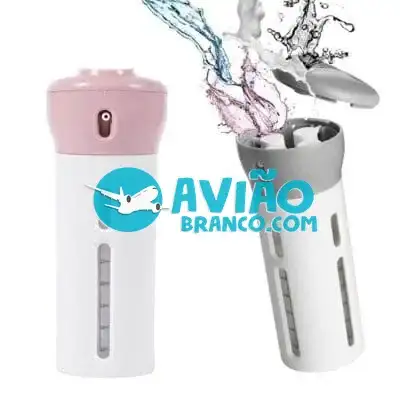 Dispenser Portátil De Viagem 4 em 1 Para Shampoo Creme Sabonete Fornecedor Atacado Caixa Fechada