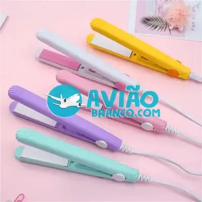 Mini Chapinha Prancha de Bolsa Portátil Cabelo Bivolt Fornecedor Atacado Caixa Fechada