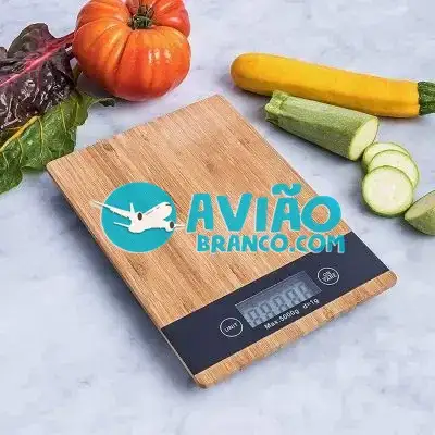 Balança Precisão Digital Cozinha em Madeira Escala 1g à 5 kg Fornecedor Atacado Caixa Fechada