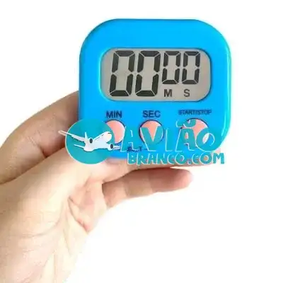 Mini Cronometro Timer Temporizador Relógio Despertador LCD Digital Cozinha Fornecedor Atacado Caixa Fechada