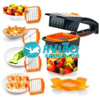 Cortador Fatiador Legumes 5 em 1 Nicer Dicer Fornecedor Atacado Caixa Fechada