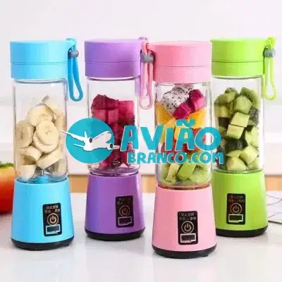 Mini Liquidificador Mixer Juice Garrafa Portátil USB Recarregável – 6 Lâminas – Atacado Fornecedor Atacado Caixa Fechada