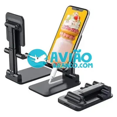 Suporte Celular de Mesa Retrátil Dobrável Móvel Tablet Fornecedor Atacado Caixa Fechada