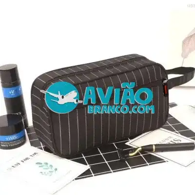 Bolsa Necessaire Masculina Listrada Fornecedor Atacado Caixa Fechada