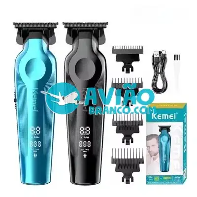 Máquina De Cabelo Acabamento Profissional Original Kemei 264 Fornecedor Atacado Caixa Fechada