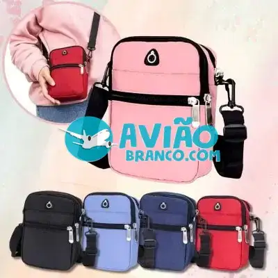 Bolsa Tiracolo Com 4 Compartimentos Fornecedor Atacado Caixa Fechada