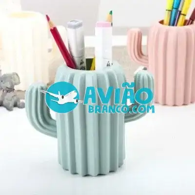 Porta Lápis e Caneta Fofo de Cacto Premium Design Fornecedor Atacado Caixa Fechada