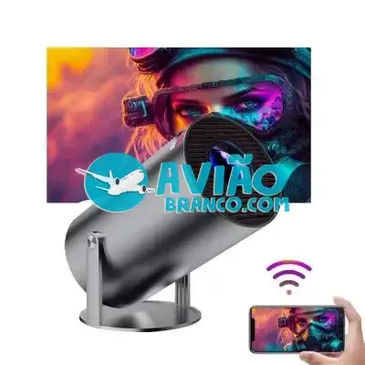 Projetor Hy300 Pro 4K Portátil Fornecedor Atacado Caixa Fechada