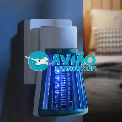 Repelente Eletrônico Tomada Lâmpada UV Mata Mosquito Fornecedor Atacado Caixa Fechada