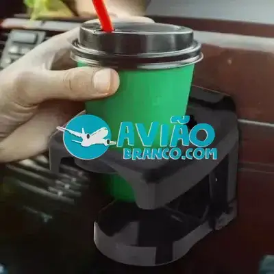 Suporte Porta Latas e Copos Veicular Retrátil Fornecedor Atacado Caixa Fechada