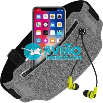 Pochete Corrida Impermeável Slim Fitness Para Celular Fornecedor Atacado Caixa Fechada