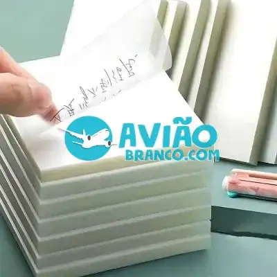 Bloco Adesivo Transparente Para Anotações Fornecedor Atacado Caixa Fechada