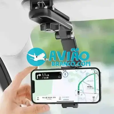 Suporte De Celular Para Quebra Sol Do Carro Rotação 360° Fornecedor Atacado Caixa Fechada