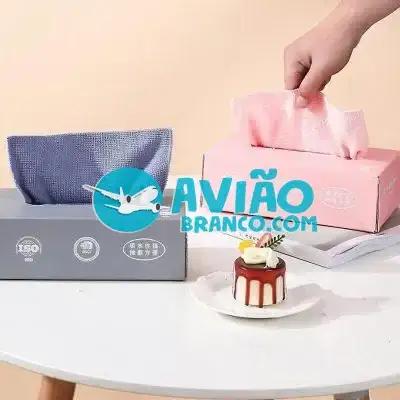 Pano Multiuso Microfibra Lavável Limpeza Caixa 20un Fornecedor Atacado Caixa Fechada