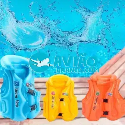 Colete Inflavel Infantil Piscina Fornecedor Atacado Caixa Fechada