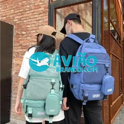 Mochila Multifuncional Unissex Acompanha BAG Fornecedor Atacado Caixa Fechada