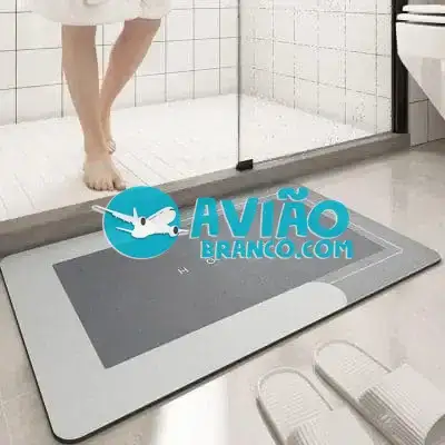 Tapete Magico Quadrado Antiderrapante Super Absorvente Fornecedor Atacado Caixa Fechada