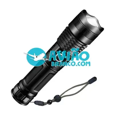 Lanterna Tática Luz Forte LED T9 P50 Fornecedor Atacado Caixa Fechada