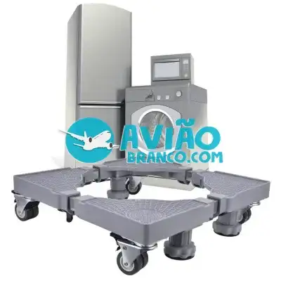 Base Movel Suporte Multifuncional Para Máquina De Lavar Roupas E Geladeira Fornecedor Atacado Caixa Fechada