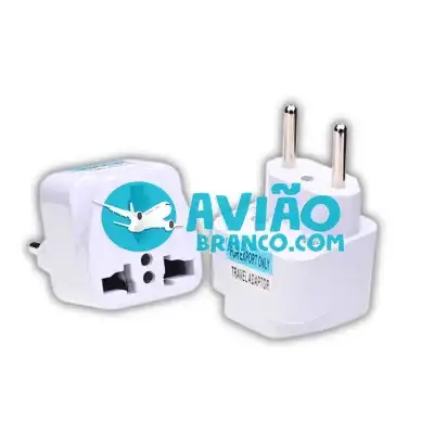 Adaptador Tomada Brasil Com Plug De Saída De Dois Polos Fornecedor Atacado Caixa Fechada