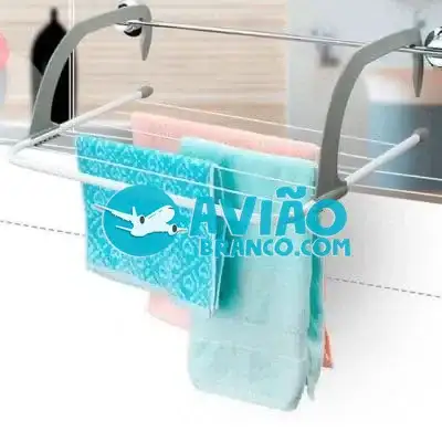 Varal Portátil Dobrável Seca Roupa Pratico Fornecedor Atacado Caixa Fechada